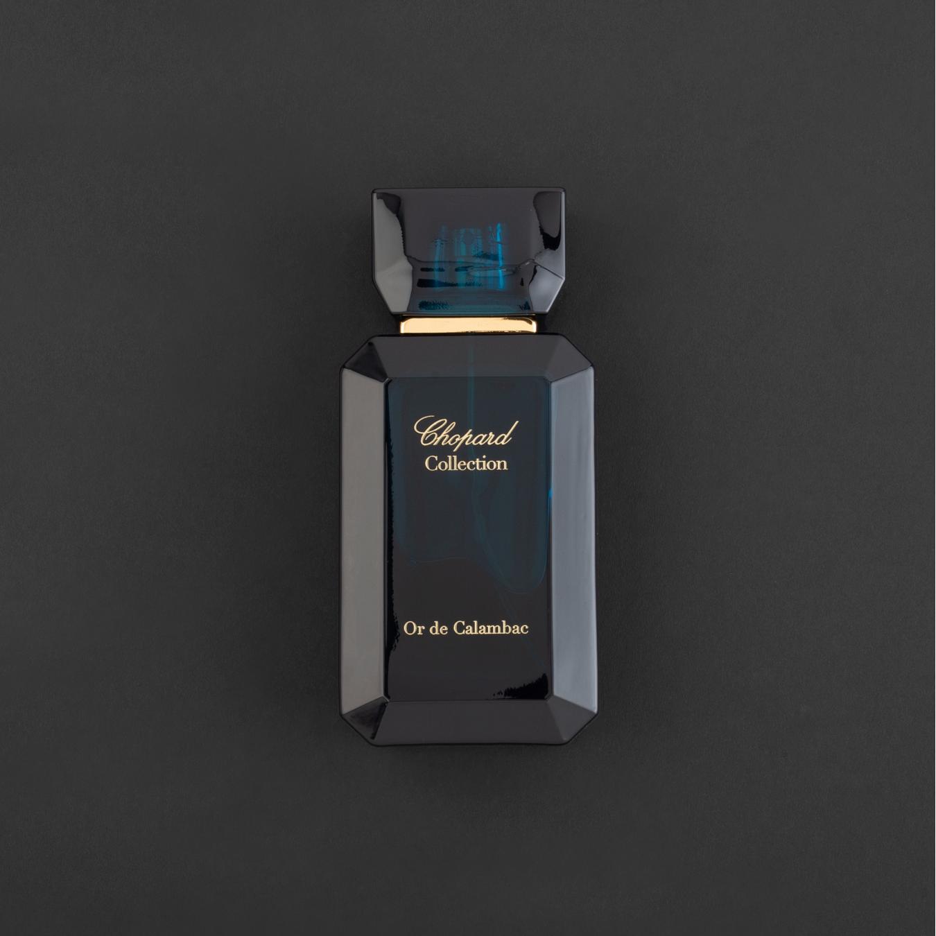 هدية عطر شوبارد أور دي كالامباك مع وردة وشمعة