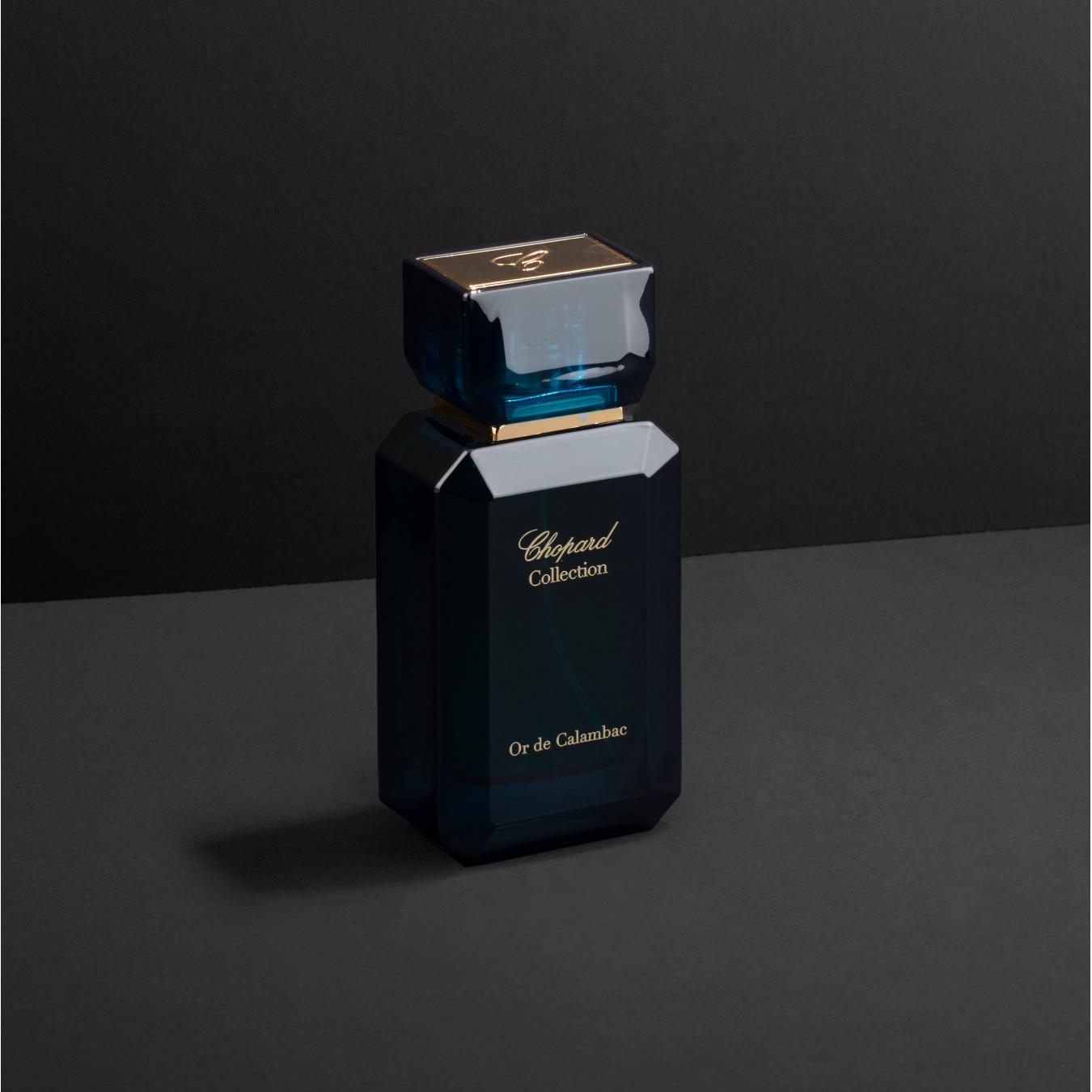 هدية عطر شوبارد أور دي كالامباك مع وردة وشمعة