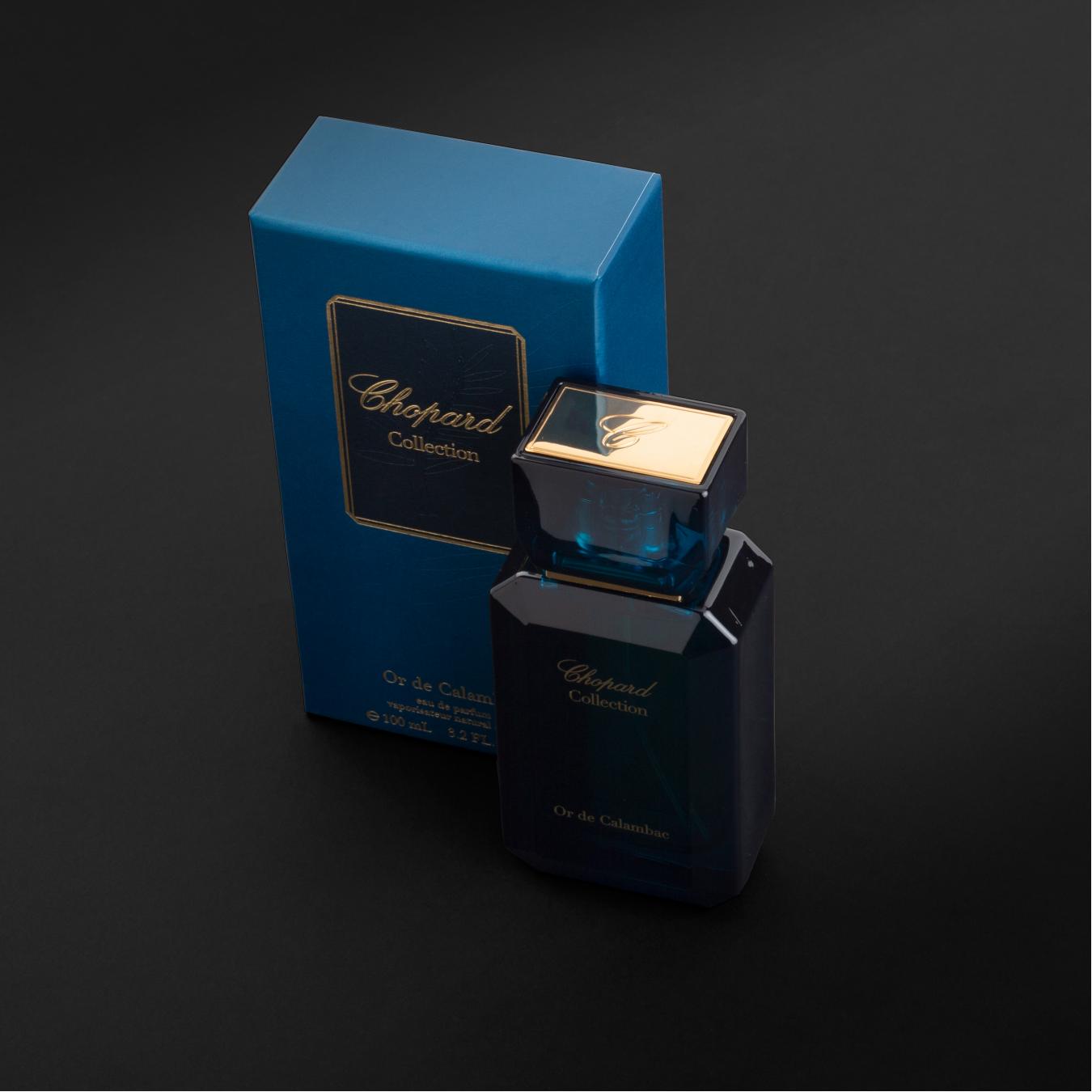 هدية عطر شوبارد أور دي كالامباك مع وردة وشمعة