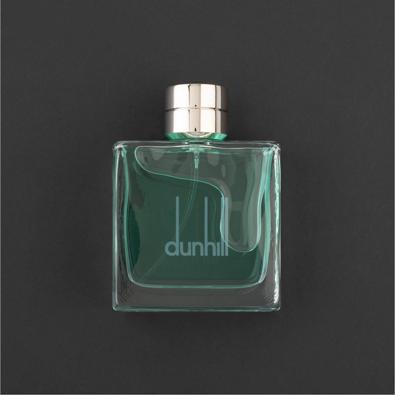هدية وردة وشمعة مع عطر دنهل فريش