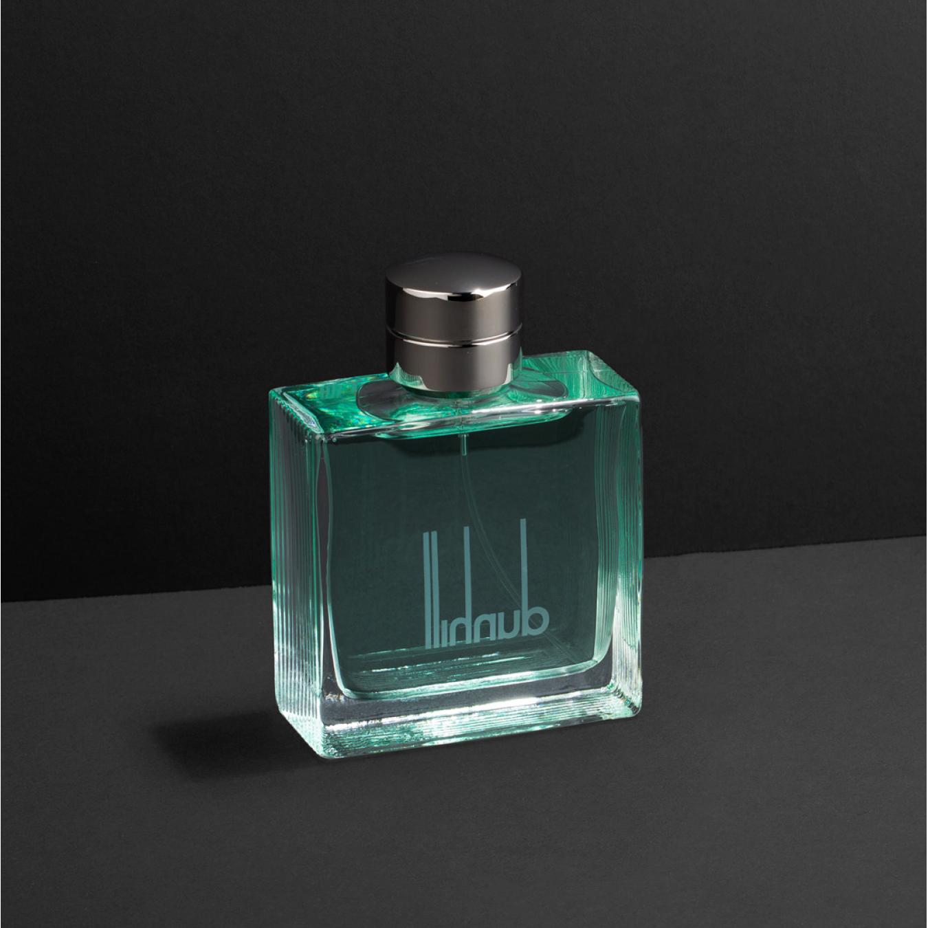 هدية وردة وشمعة مع عطر دنهل فريش