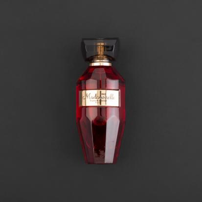 هدية وردة وشمعة مع عطر فرانك اوليفر مدموزيل ريد
