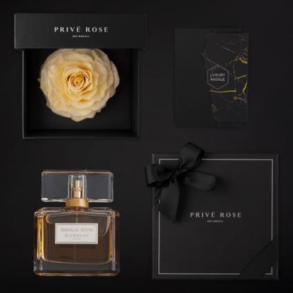 هدايا مغلفه ورد و عطر جيفنشي