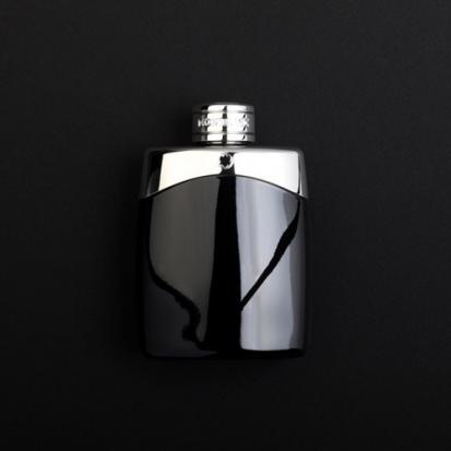 هدية وردة وشمعة مع عطر مونت بلانك ليجيند