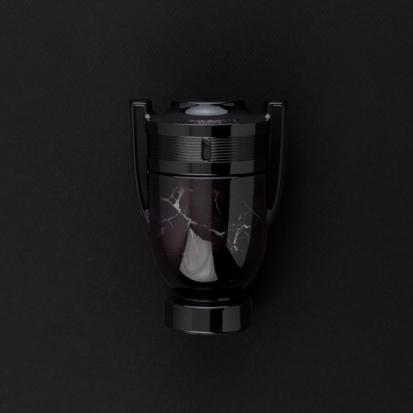 هدية عطر باكو رابان انفكتوس اونيكس كوليكتر مع وردة وشمعة
