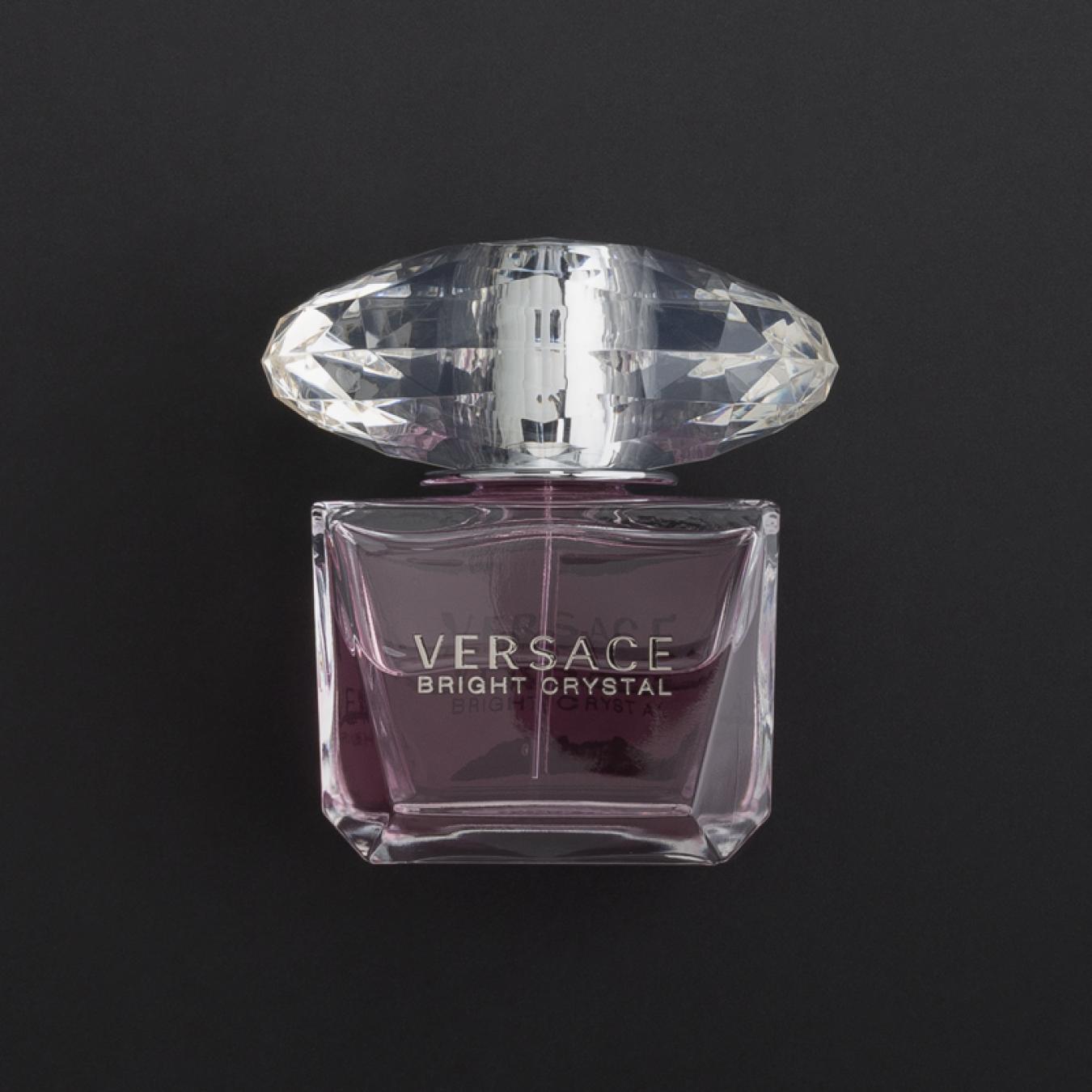 هدية وردة وشمعة مع عطر فرزاتشي برايت كريستال