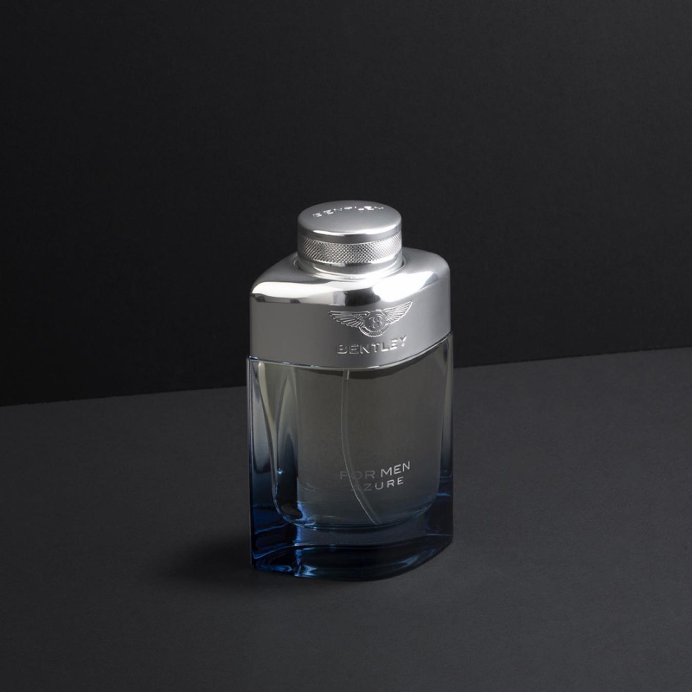 هدية عطر بنتلي مع وردة طبيعية دائمة ومعطر من اختيارك 