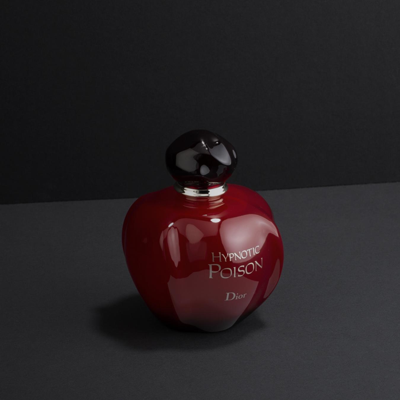 هدية عطر كريستيان ديور هيبنوتيك بويزون مع وردة وشمعة