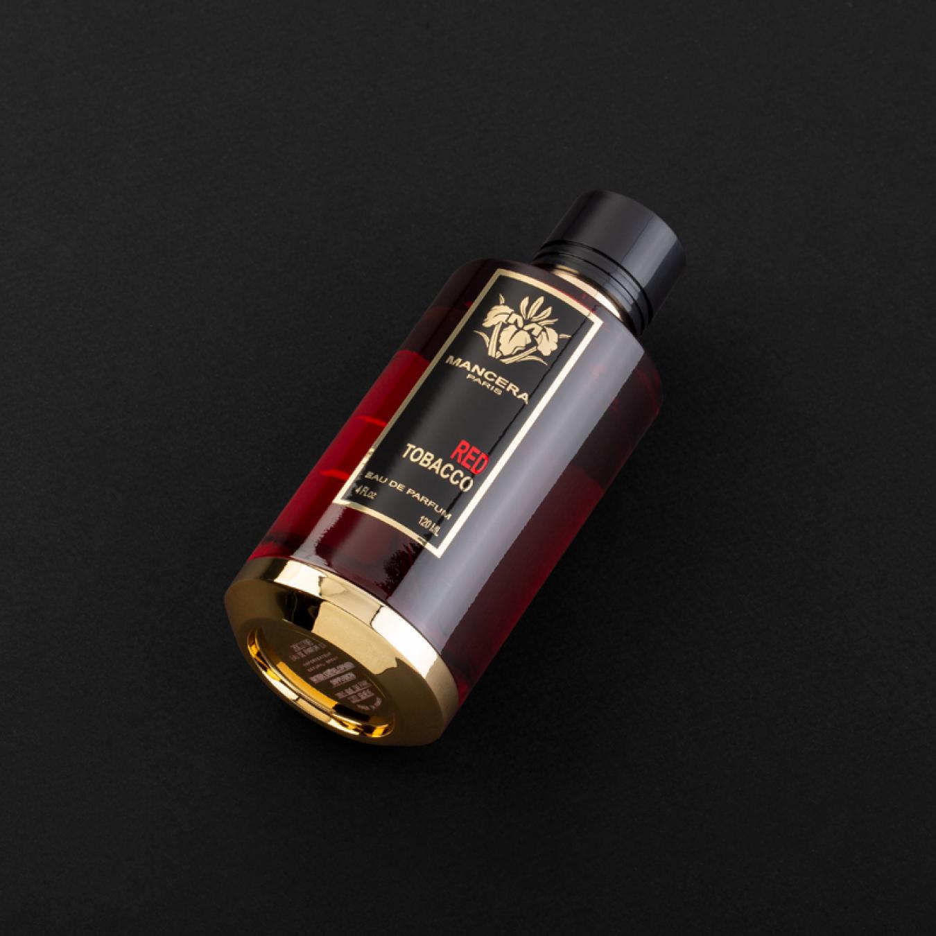 هدية وردة وشمعة مع عطر مانسيرا ريد توباكو