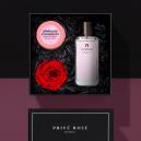 هدية وردة وشمعة مع عطر اجنر ديبيوت