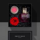 هدية وردة وشمعة مع عطر اتيان اجنر ستار لايت قولد