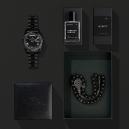 هدية رجالية ساعة كافاليرا + سبحة + عطر زيتي + شمعة معطرة من اختياراتك TWB11