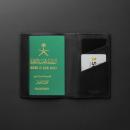 محفظة جواز السفر رينوتيرا الايطالية KM7003B - 1
