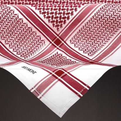 شماغ ريومونتت احمر الجديد + محفظة بحزام أحمر