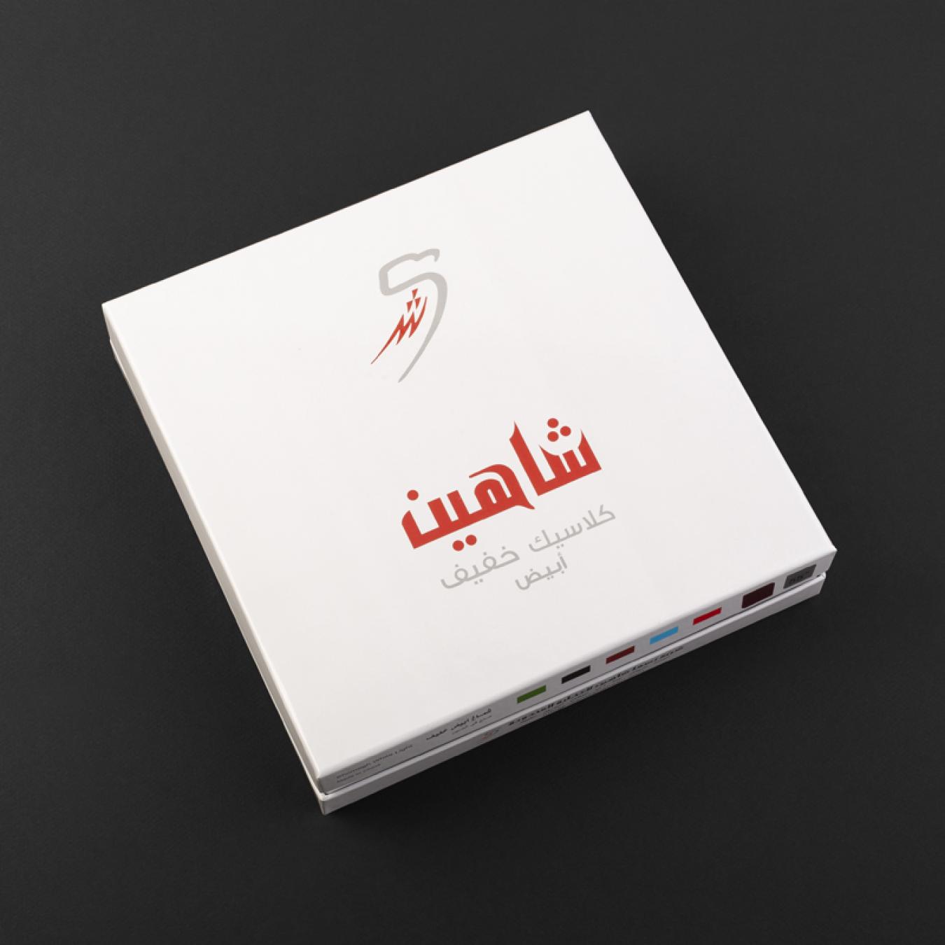 صندوق ورد هدايا رجاليه شماغ شاهين LB2229