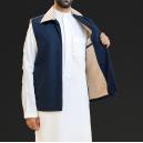 سديري جوخ رجالي ازرق غامق H07