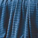 بطانية خفيفة فلانيل جاكار أزرق كانون CLB111 - 1