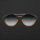نظارة شمسية اسود خشبي من ماركة بروف اي وير 1005 - 1
