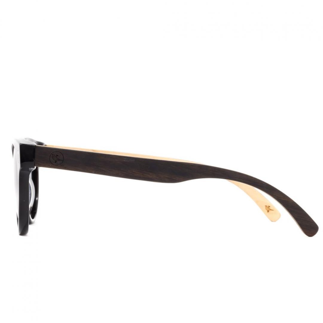 نظارة شمسية اسود خشبي من ماركة بروف اي وير 1022