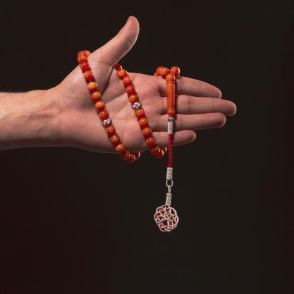 مسباح بكلايت مخلوط كركمي أنيق مع طربزون 3T19