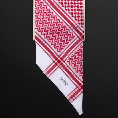 شماغ كاستل احمر 1150