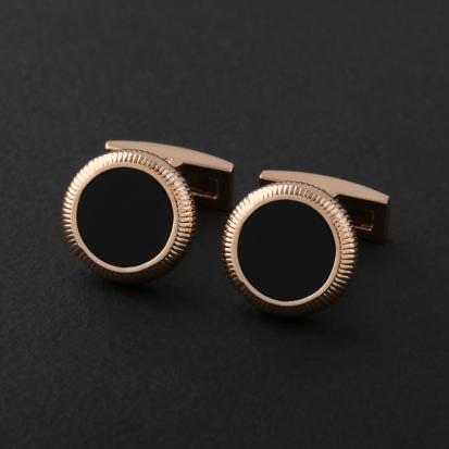 كبك رجالي ثوب روز قولد اسود قريفون 432RB