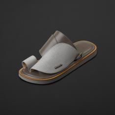 حذاء انيق رصاصي سوادنس MS481