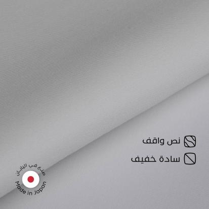 قماش ياباني صيفي نص واقف سوادنس S05