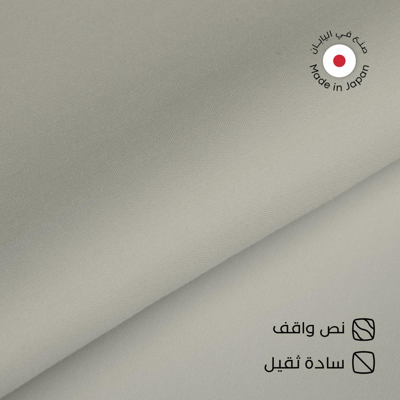 قماش ثوب رجالي صيفي نص واقف سوادنس S03