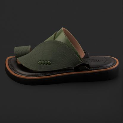 حذاء رسمي جلد طبيعي أخضر SK1204