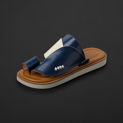 حذاء سوادنس كلاسيك كحلي بني SN1803
