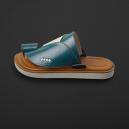 نعال زبيري تركوازي بني SN1807 - 1
