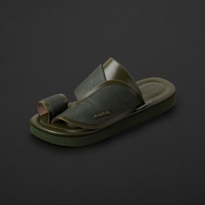 حذاء انيق أخضر زيتي SN2104