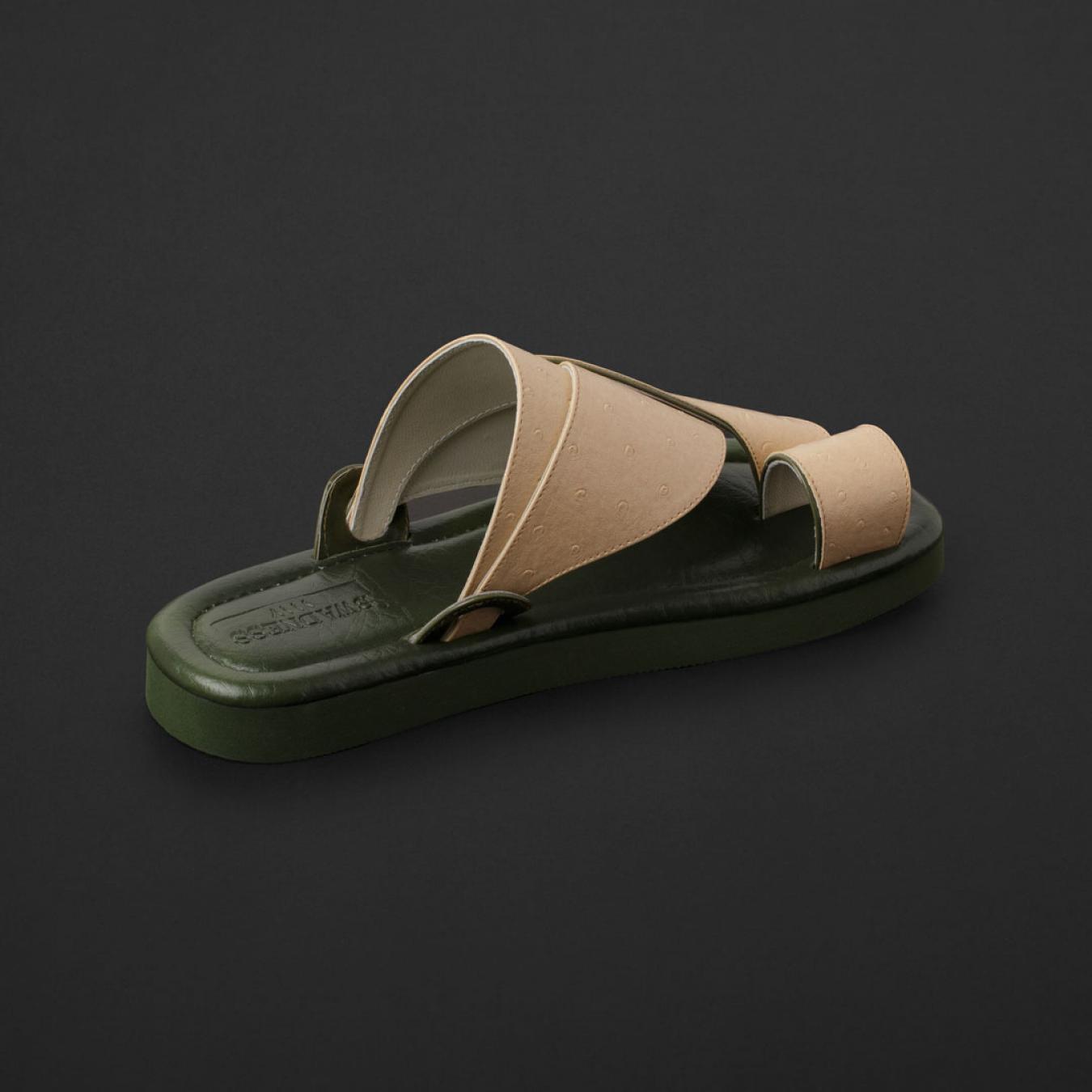 نعال وطني بيج اخضر سوادنس SM191
