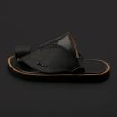 حذاء شرقي سوادنس جلد بنقشة ساق النعام - SS3004 - 1