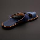 حذاء شرقي سوادنس جلد نعام ازرق MG15 - 2