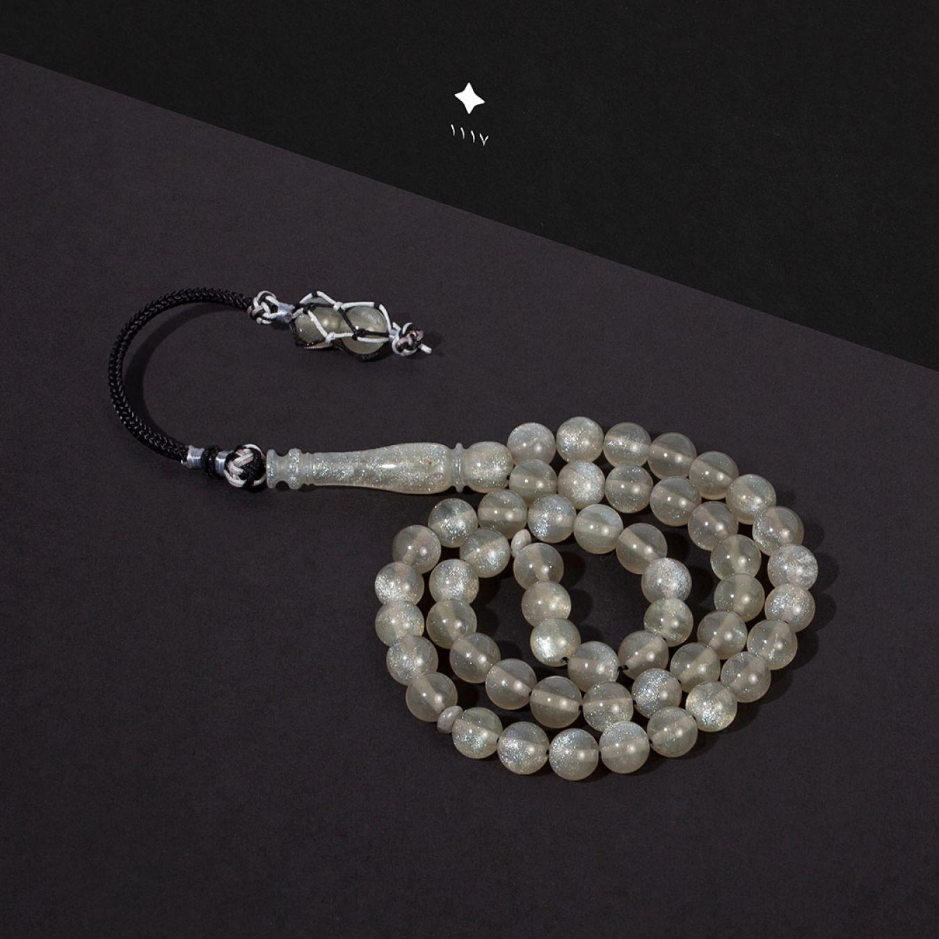 سبحة بكلايت رصاصي مع شكة تفصال سوادنس TK308
