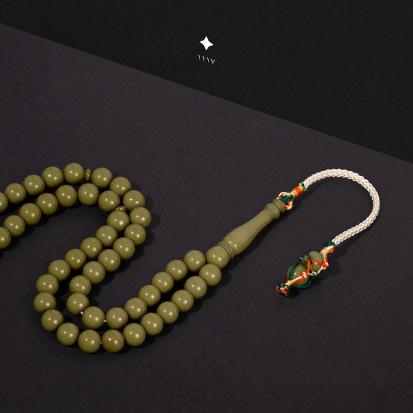 سبحة سوادنس بكلايت تمليكة لون اخضر TK313