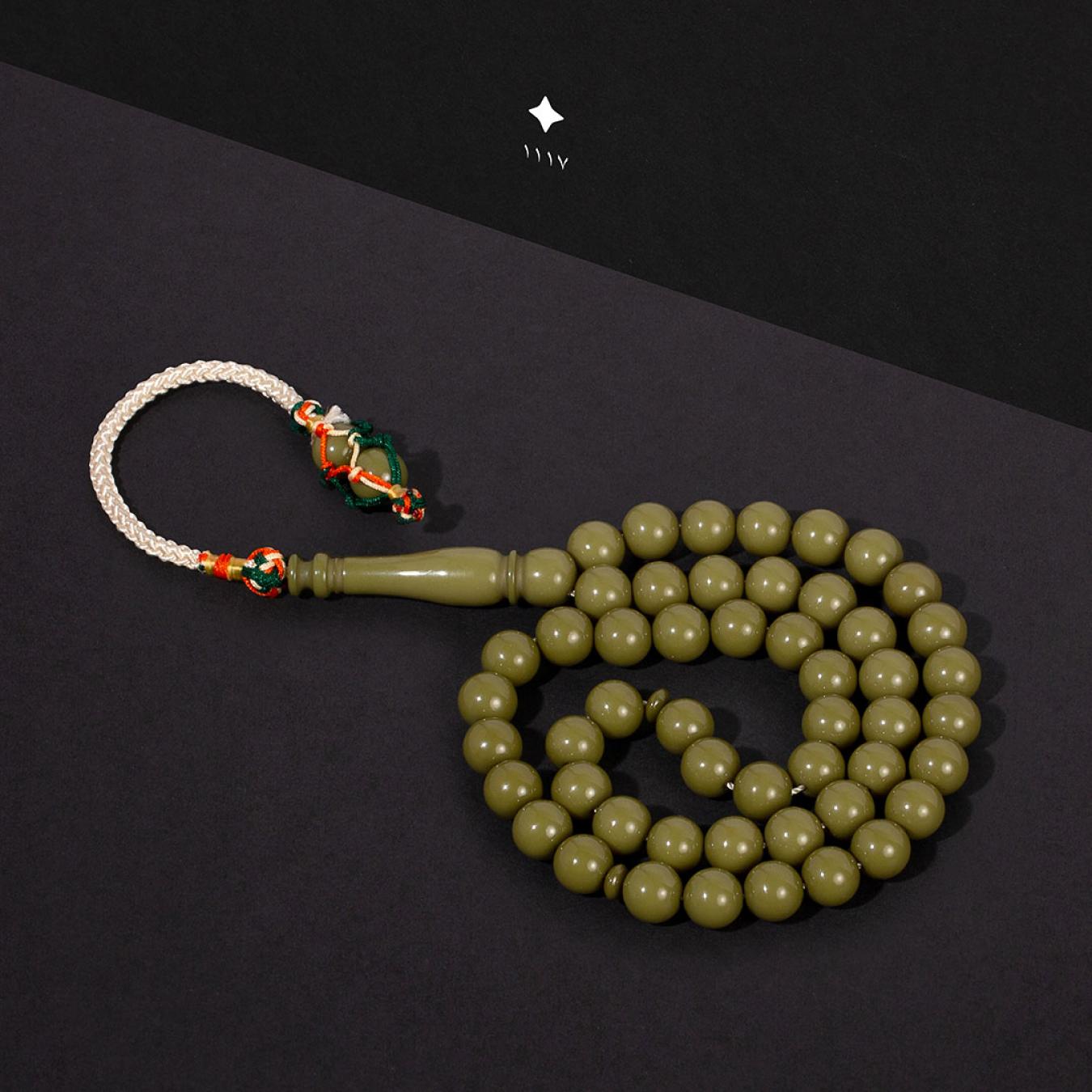 سبحة سوادنس بكلايت تمليكة لون اخضر TK313