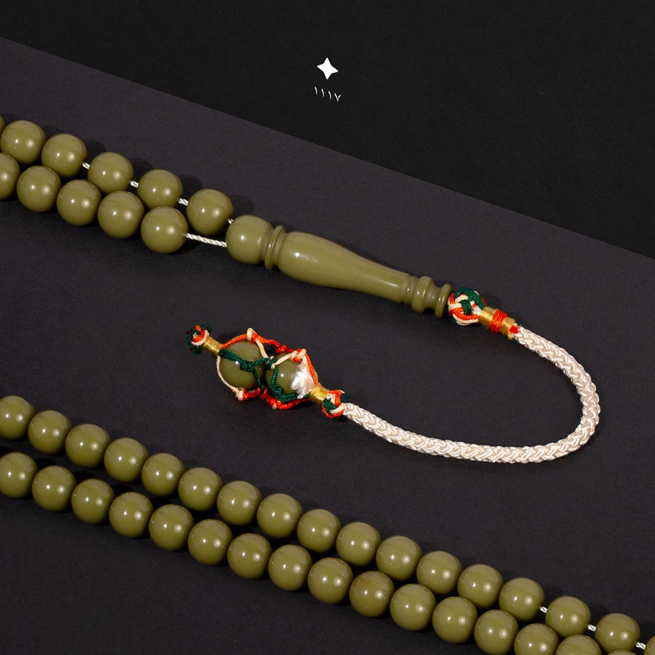 سبحة سوادنس بكلايت تمليكة لون اخضر TK313