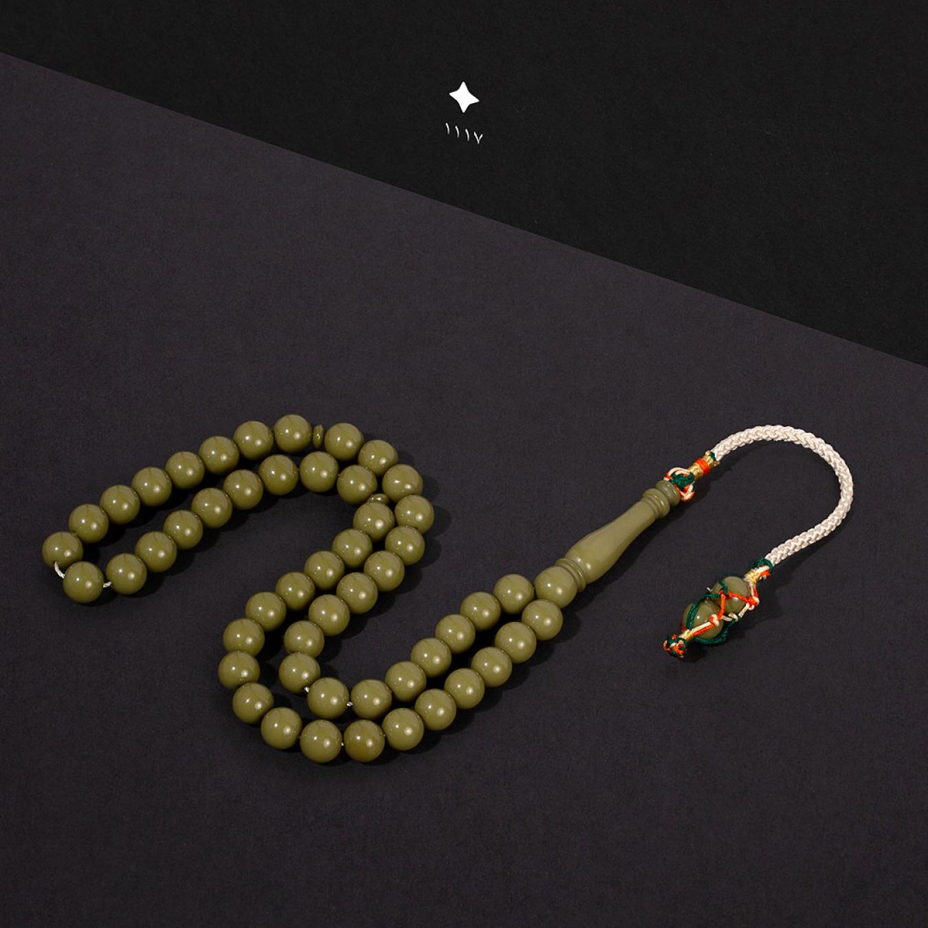 سبحة سوادنس بكلايت تمليكة لون اخضر TK313