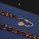 مسباح بكلايت بلجيكي مع طربزون فضة TK316 - 3