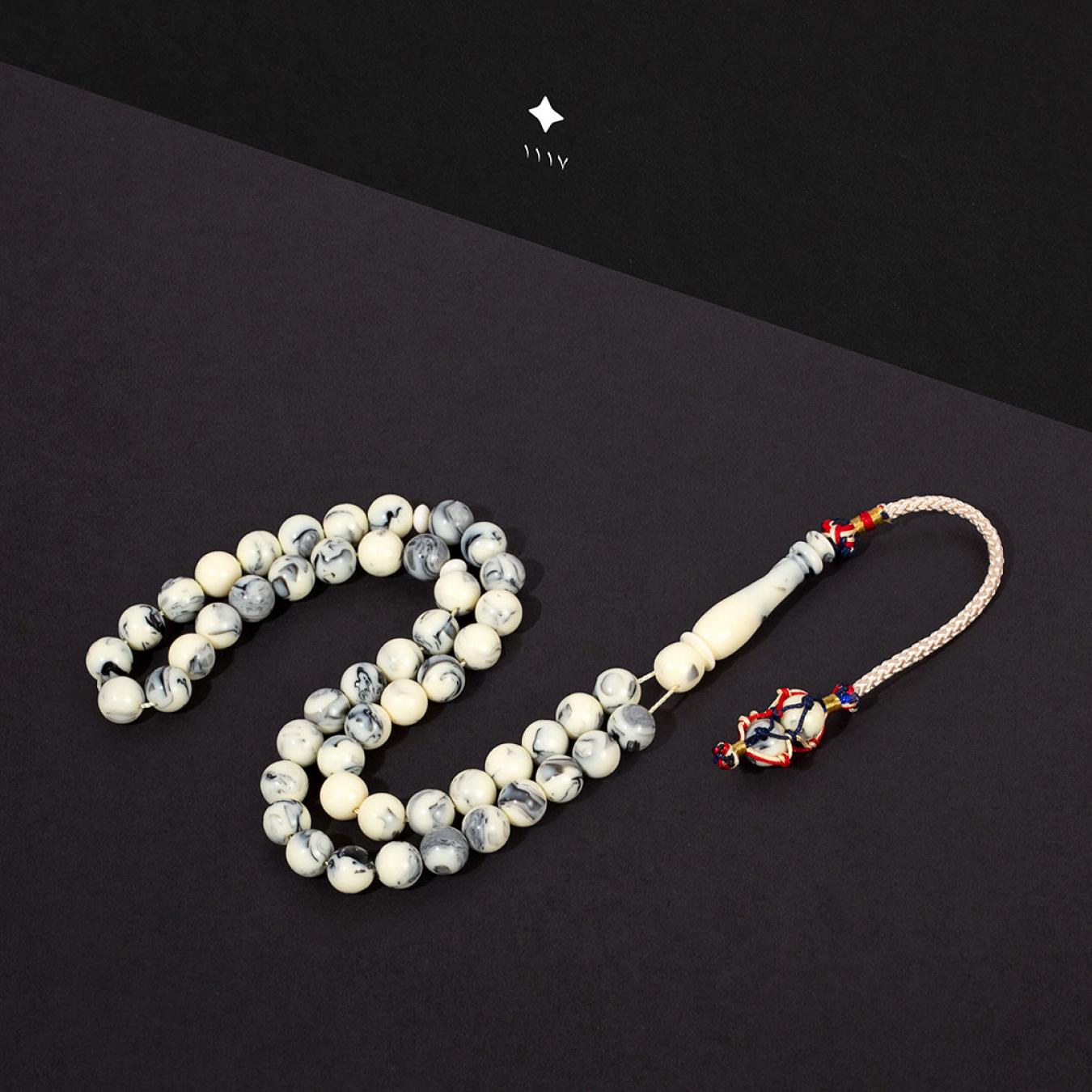سبحة سوادنس بكلايت تمليكة لؤلؤي معرق TK319